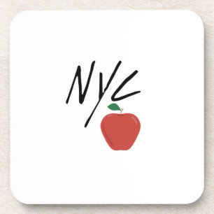 NYC NEW YORK CITY BEVERAGE COASTER