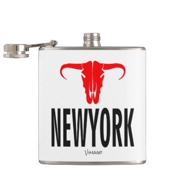 NYC New York City by VIMAGO Flask NYC New York City by VIMAGO Flask