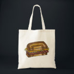 NYC New York City Deli Reuben Sandwich Foodie Tote Bag<br><div class="desc">Canvas tote bag features an original marker illustration of a reuben sandwich. A New York deli classic!

Don't see what you're looking for? Need help with customization? Contact Rebecca to have something designed just for you.</div>