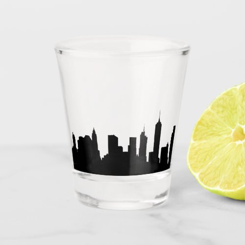 NYC New York City famous cities skyline Shot Glass