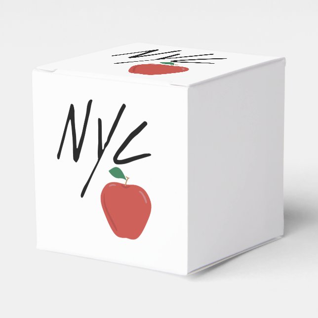 NYC NEW YORK CITY FAVOR BOXES (Front Side)