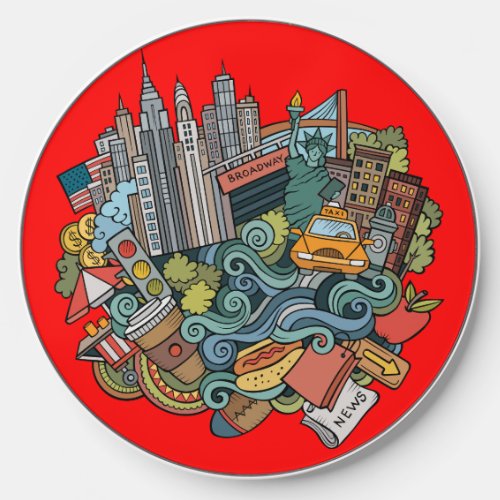 NYC New York City Lover  Wireless Charger