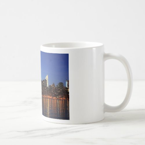 NYC New York City Manhattan Night Coffee Mug