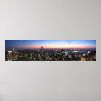 NYC New York City on Canvas Poster