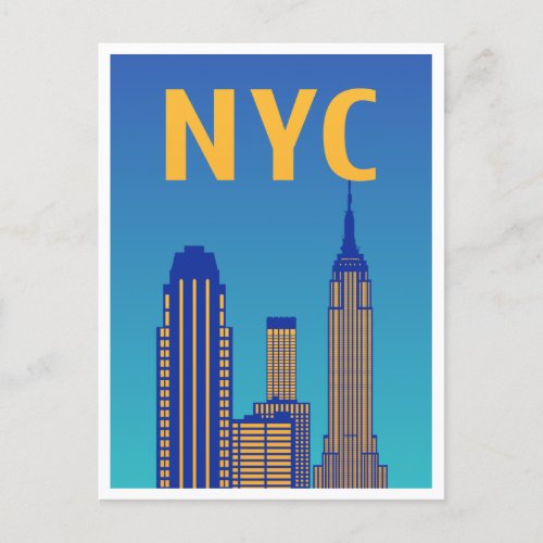 NYC _ NEW YORK CITY POSTCARD