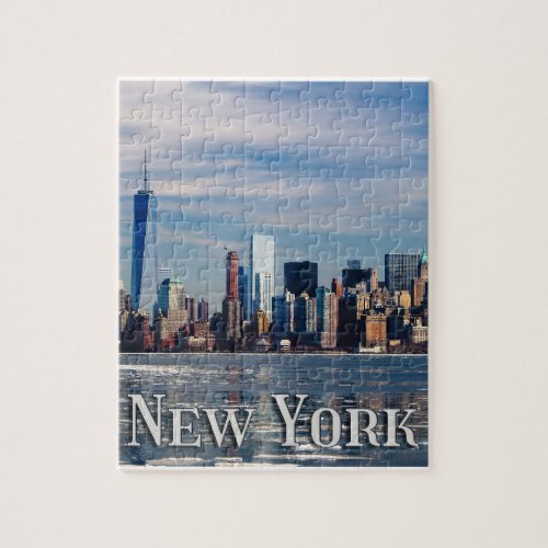 NYC _ New York City Skyline  Beautiful Big Apple Jigsaw Puzzle