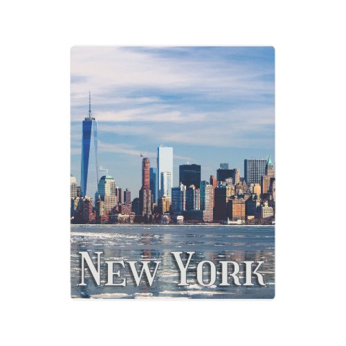 NYC _ New York City Skyline  Beautiful Big Apple Metal Print