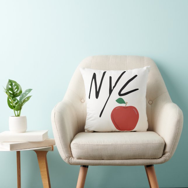 NYC NEW YORK CITY THROW PILLOW (Chair)