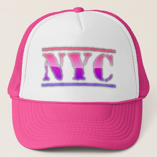 NYC New York City Trucker Hat (Front)