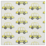 NYC New York Yellow Taxi Cabbie Checkered Cab Fabric
