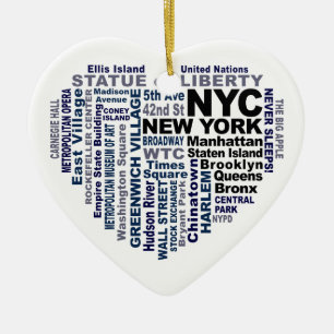 NYC ornament - customisable