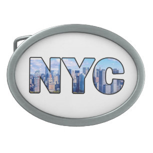 NYC OVAL BELT BUCKLE