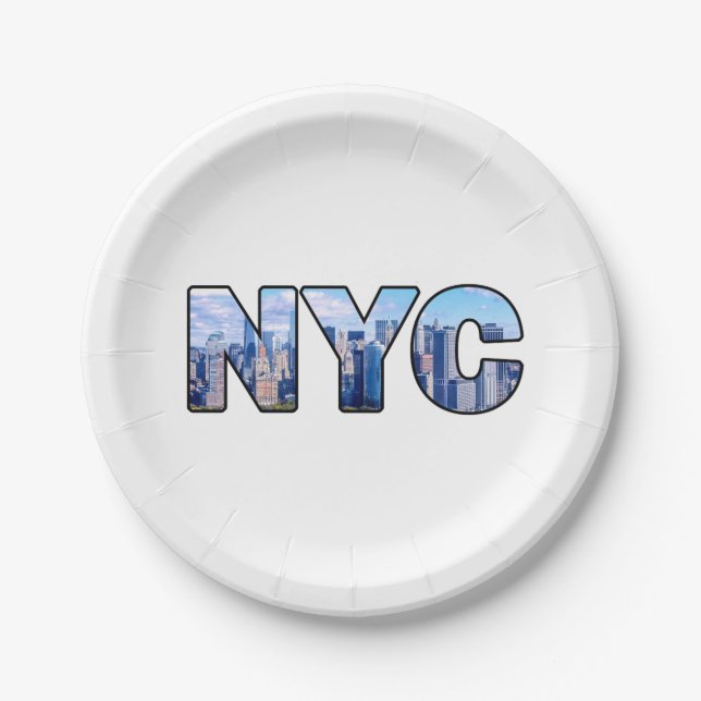NYC PAPER PLATES (Front)