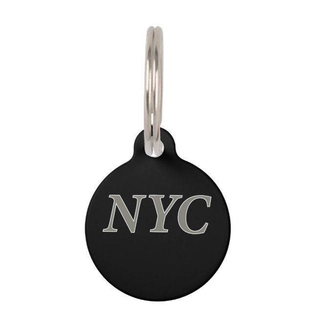 NYC PET ID TAG (Front)
