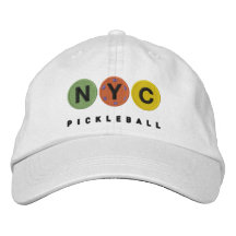 NYC Pickleball EMBROIDERED cap v2