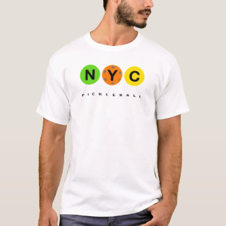NYC Pickleball logo - Light clothing T-Shirt