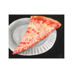 NYC Pizza Slice Canvas Print