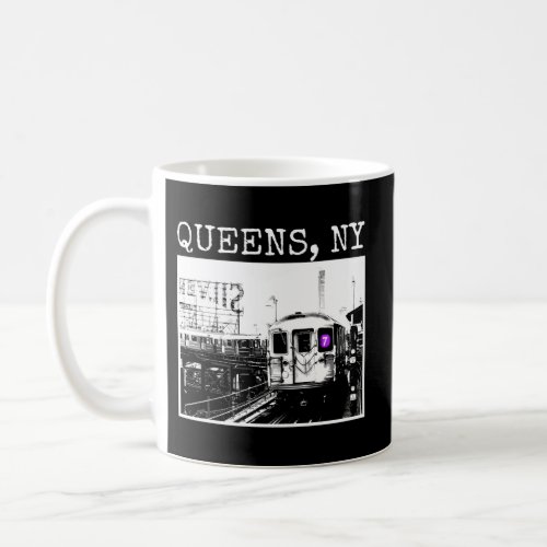 Nyc Queens Ny Subway Train New York Coffee Mug