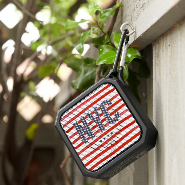 NYC | Red, White & Blue Design Bluetooth Speaker (Inisitu)