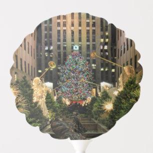 NYC Rockefeller Center Christmas Tree, Angels H Balloon