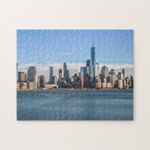 NYC Sights Skyline City Sights New York Cityscape Jigsaw Puzzle