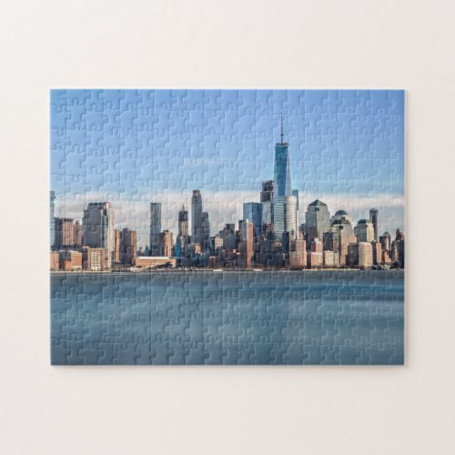 NYC Sights Skyline City Sights New York Cityscape Jigsaw Puzzle