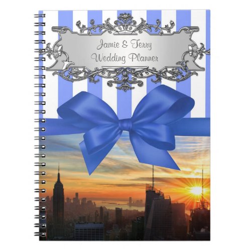 NYC Skyline at Sunset Event Planning Notebook