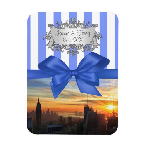 NYC Skyline at Sunset Invition Suite Magnet