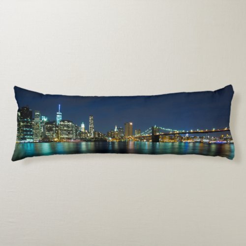 NYC Skyline Body Pillow
