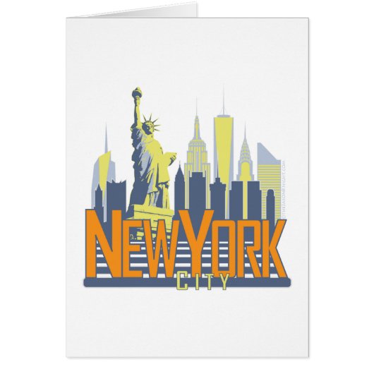 NYC Skyline Bold Cards (Front)