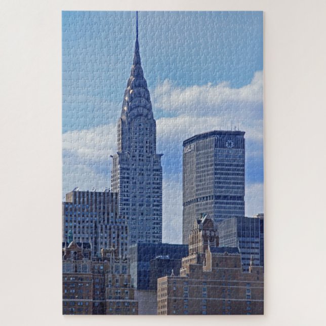NYC Skyline Chrysler Building B1 Jigsaw Puzzle (Vertical)
