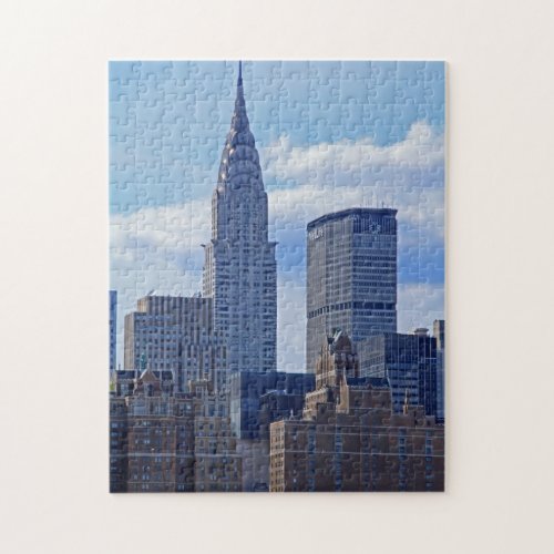 NYC Skyline Chrysler Building B1 Jigsaw Puzzle