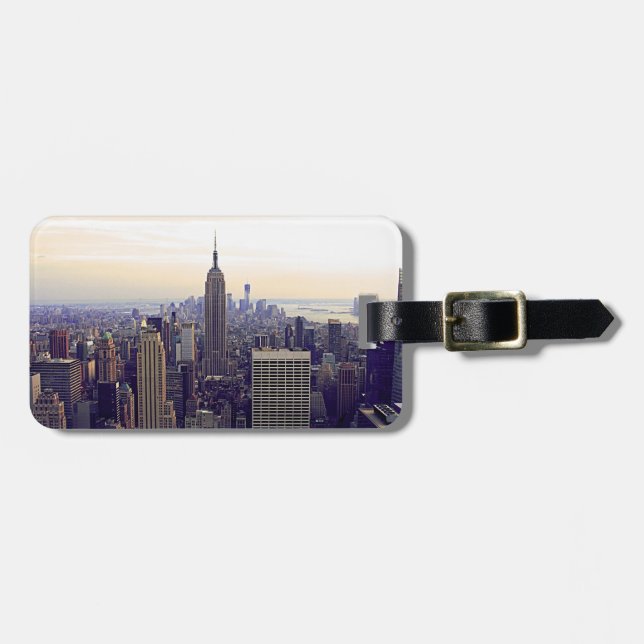 NYC skyline ESB, WTC 4 Luggage Tag (Front Horizontal)