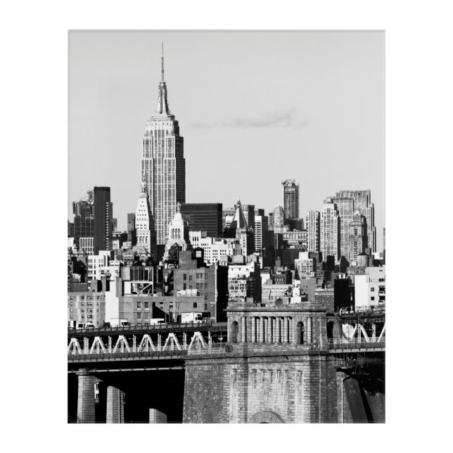 NYC Skyline II Acrylic Print (Front)
