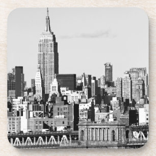 NYC Skyline II Beverage Coaster