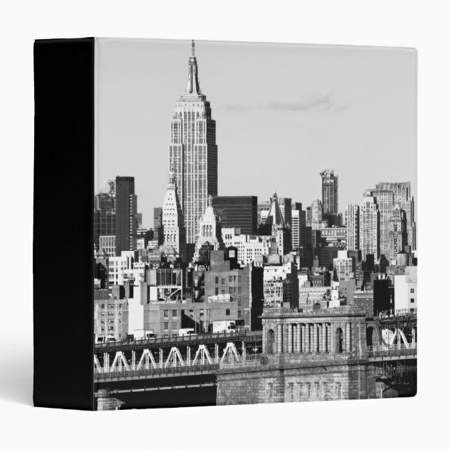 NYC Skyline II Binder (Front/Spine)
