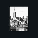 NYC Skyline II Canvas Print<br><div class="desc">Travel</div>