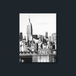 NYC Skyline II Canvas Print<br><div class="desc">Travel</div>