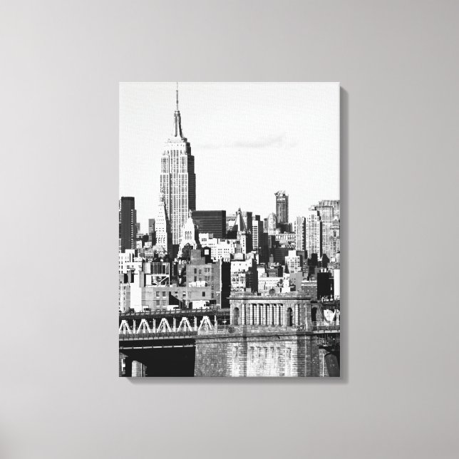 NYC Skyline II Canvas Print (Front)