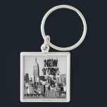 NYC Skyline II Keychain<br><div class="desc">Travel</div>
