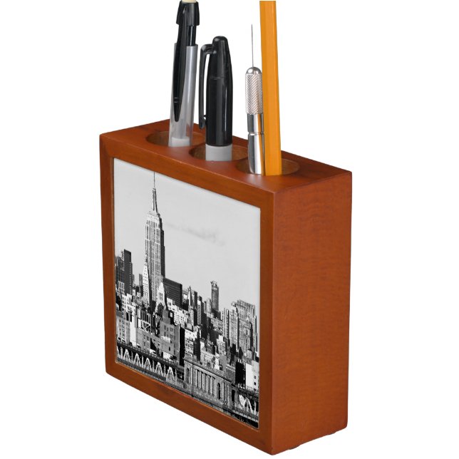 NYC Skyline II Pencil/Pen Holder (In Situ)