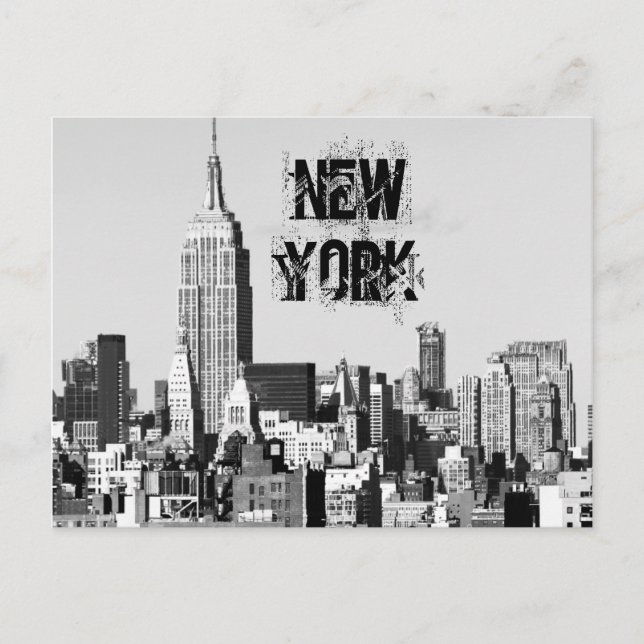 NYC Skyline II Postcard (Front)