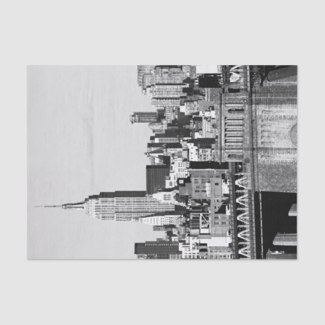 NYC Skyline II Tissue Paper (Front)