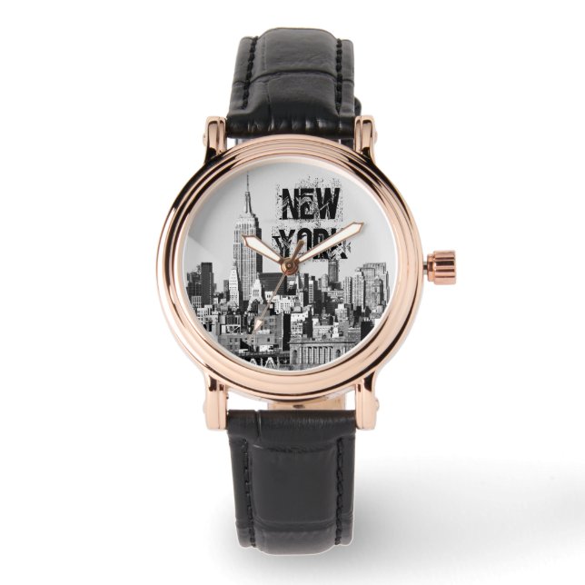 NYC Skyline II Watch (Front)
