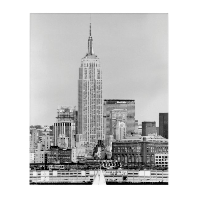 NYC Skyline IV Acrylic Print (Front)