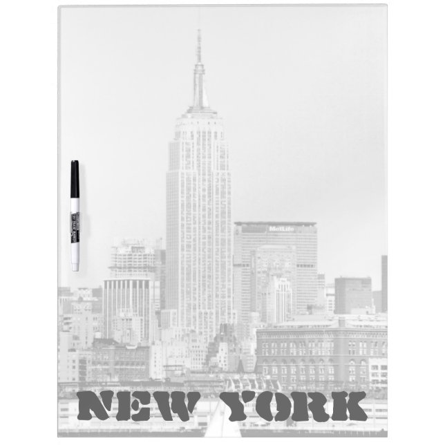 NYC Skyline IV Dry-Erase Board (Front)