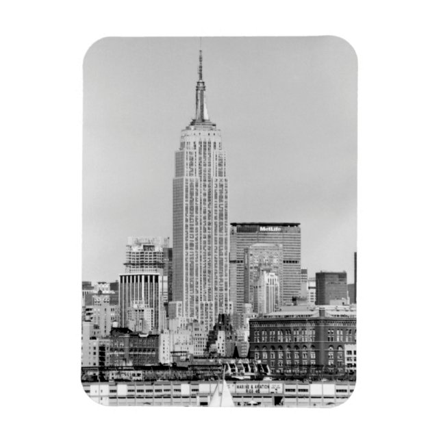 NYC Skyline IV Magnet (Vertical)