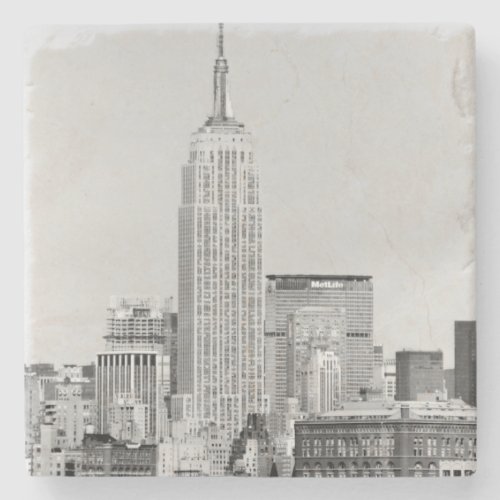 NYC Skyline IV Stone Coaster