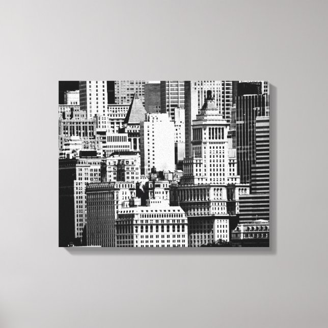 NYC Skyline IX Canvas Print (Front)