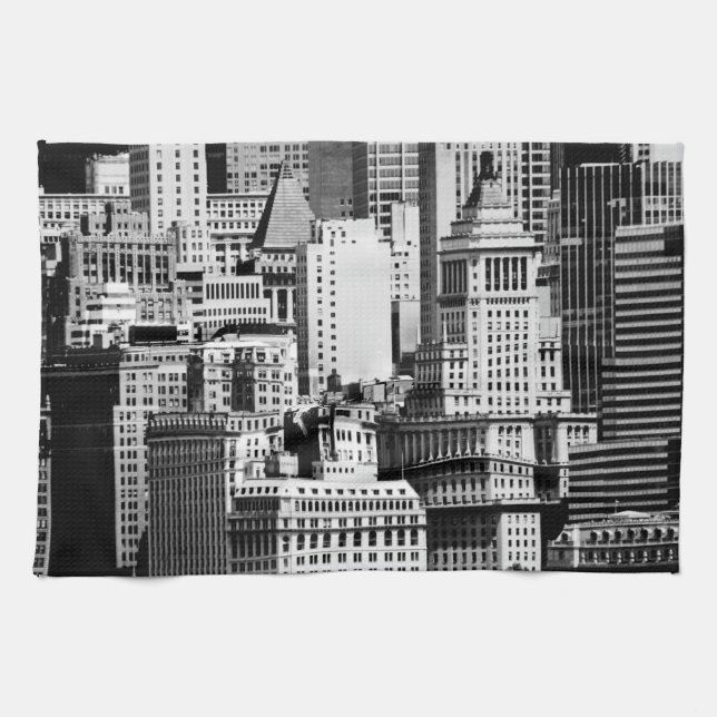 NYC Skyline IX Kitchen Towel (Horizontal)